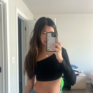 princess polly one sleeve top